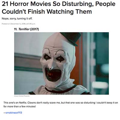 21 Horror Movies So Disturbing, People Couldn't Finish Watching Them